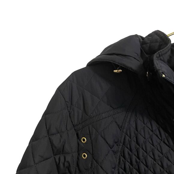 Weatherproof Navy Quitted Jacket with Removable Hood Size XL - Picture 3 of 8